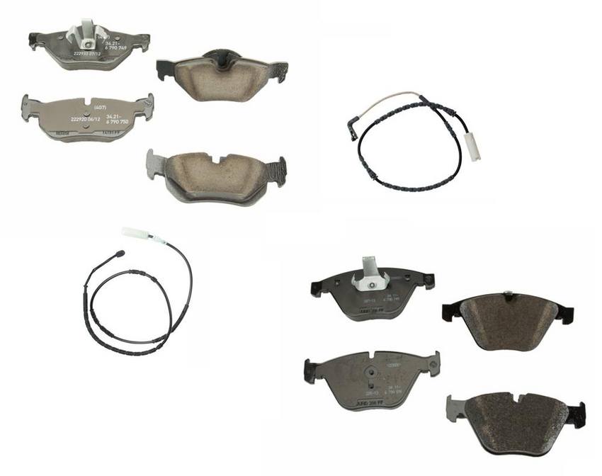 BMW Disc Brakes Kit - Pads Front and Rear